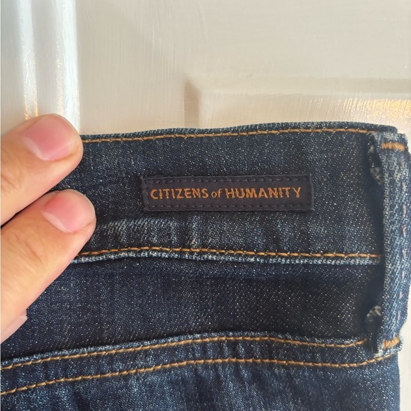 👖 Citizens of Humanity Dani Cropped Straight Leg Jeans - Size 28 👖Made in USA! - Picture 4 of 12